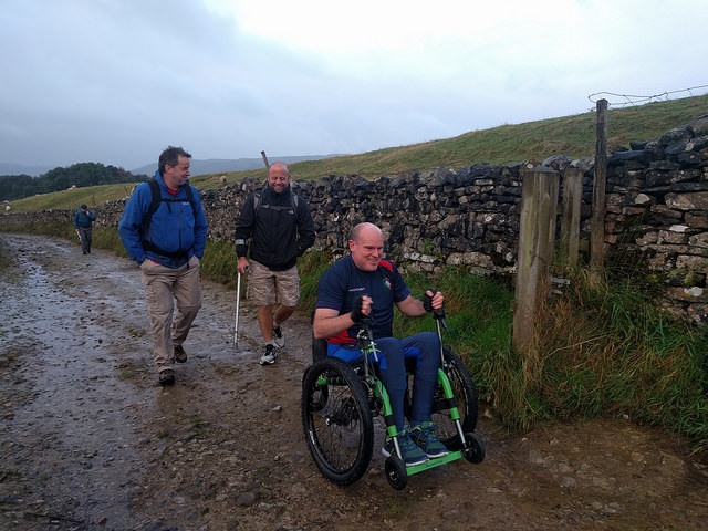 David Needham Mountain Trike three peaks challenge