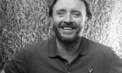 Chris McCausland black and white profile photo