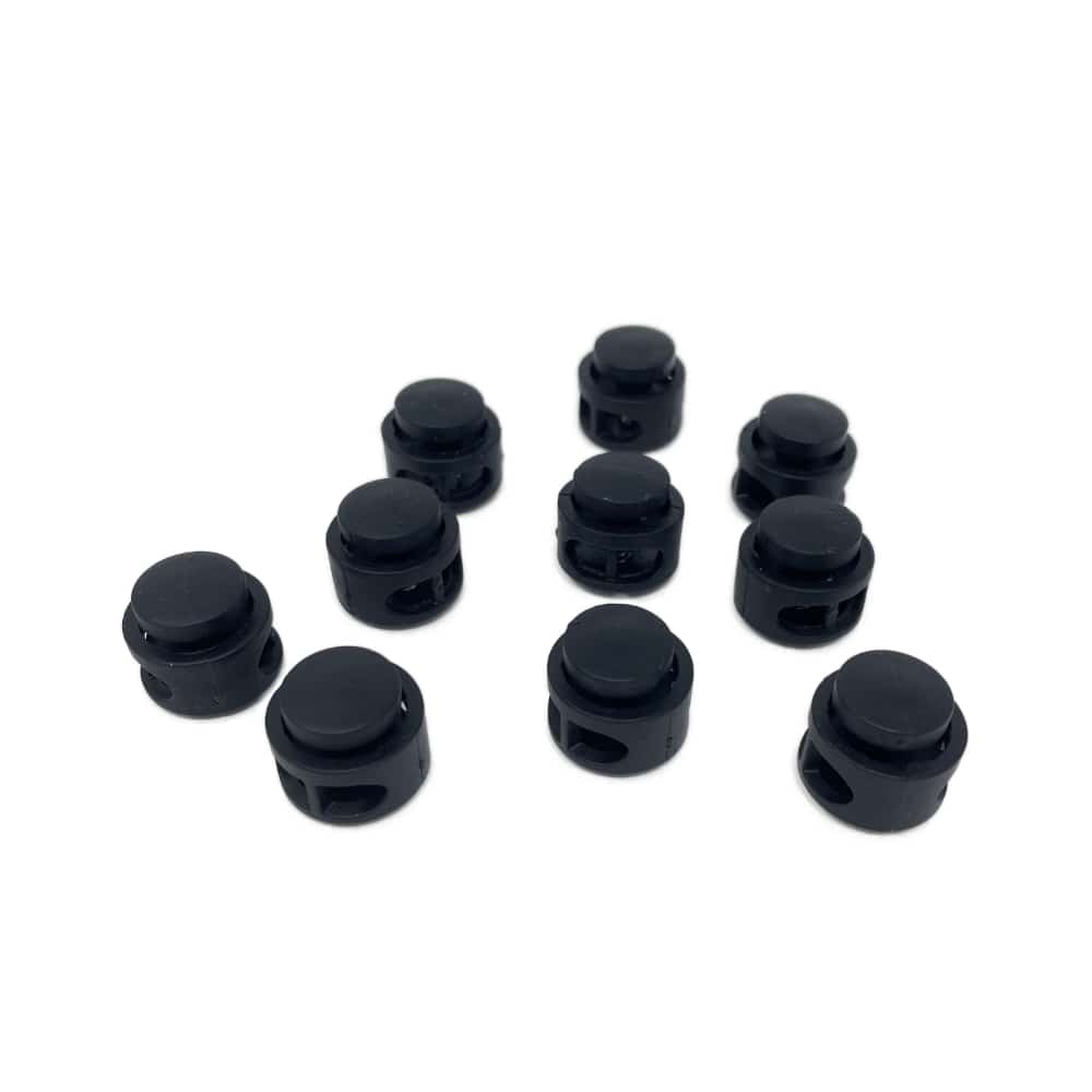 black plastic toggle 10 pack